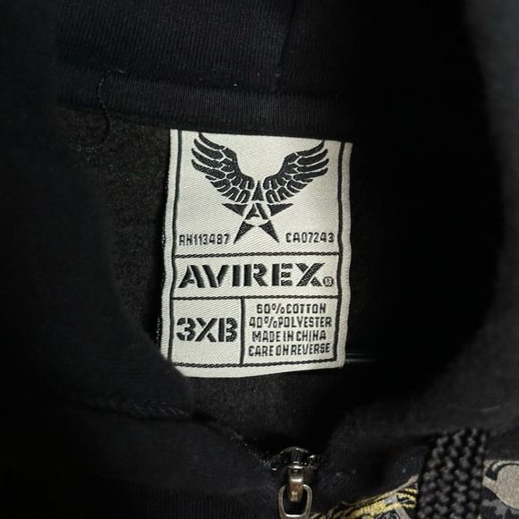 Y2K Avirex Hoodie 3XL - Picture 4 of 4